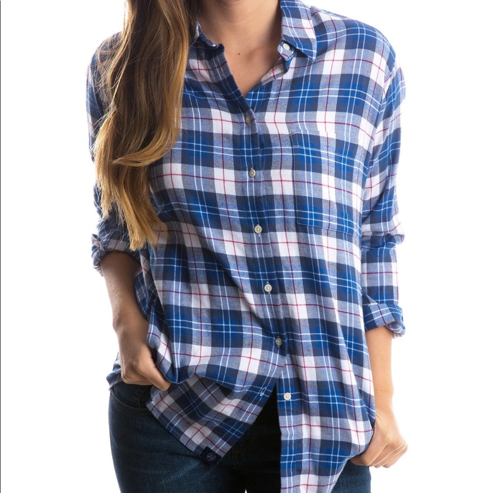 Lauren James Plaid Flannel